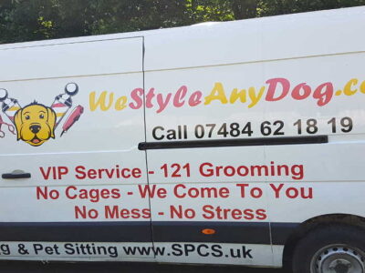 Mobile Dog Grooming Franchise Van